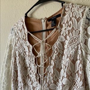Boho laced dress